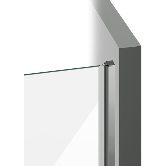 Душові двері Ravak Cool! COSD2-110 (X0VVDCA00Z1, 110 см, скло прозоре, профіль хром), Доступні розміри: 110, Колір виробника: прозоре скло, обробка хром, фото , изображение 3