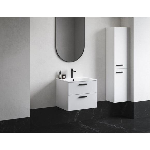 Умывальник Ravak Chrome 600 Slim XJG01160001 (60x49 см, белый), Доступные размеры: 60 x 49, Цвет производителя: белый глянец, фото 7