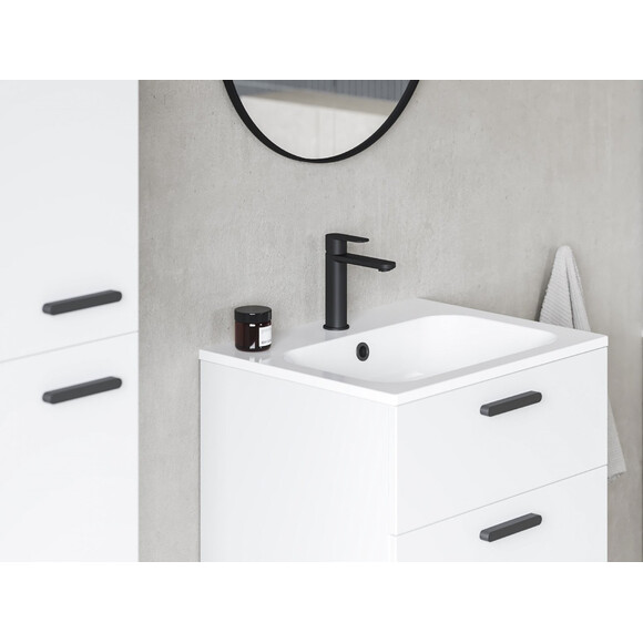 Умывальник Ravak Chrome 800 Slim XJG01180001 (80x49 см, белый глянцевый), Доступные размеры: 80 x 49, Цвет производителя: белый глянец, фото 2
