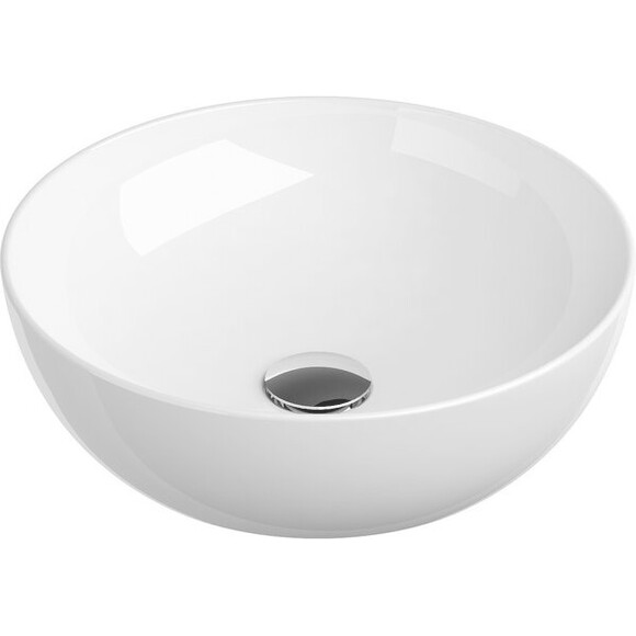 Умивальник Ravak Uni Slim 400 B XJX01140003 (40 см, білий глянсовий, чаша), фото 