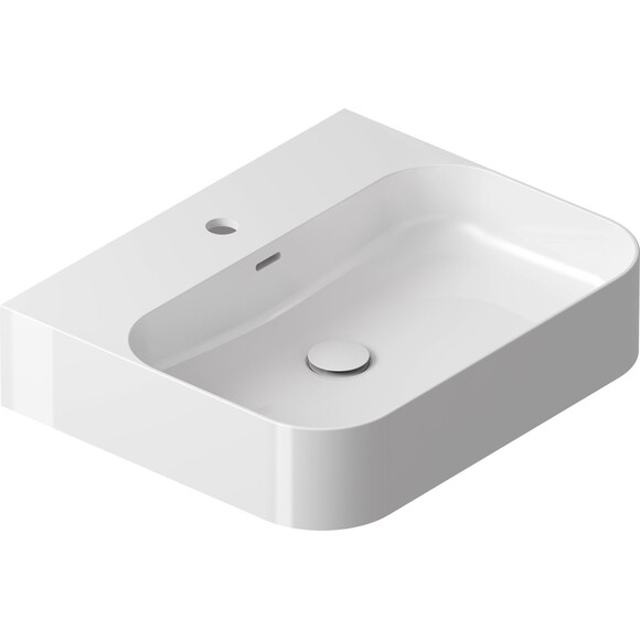 Умивальник Ravak Ceramic 550 R Slim Wall XJX01155006 (55x45 см, білий глянсовий), фото 