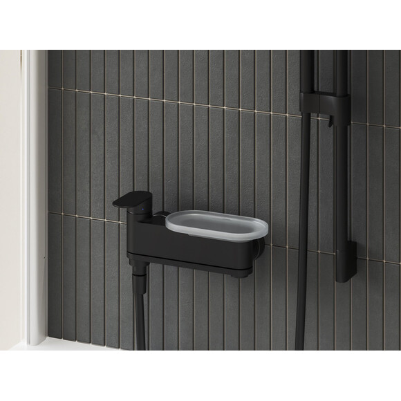 Смеситель для ванны Ravak Chrome II CR II 022.20BL (X070463, черный), Цвет производителя: черный, фото 4