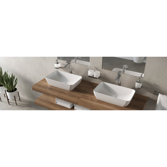 Змішувач для умивальника Ravak 10° Free TD F 015.00 (X070130, високий), Колір виробника: хром, фото , изображение 5