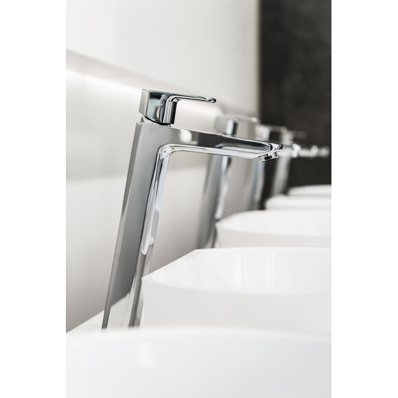 Змішувач для умивальника Ravak 10° Free TD F 015.00 (X070130, високий), Колір виробника: хром, фото , изображение 6