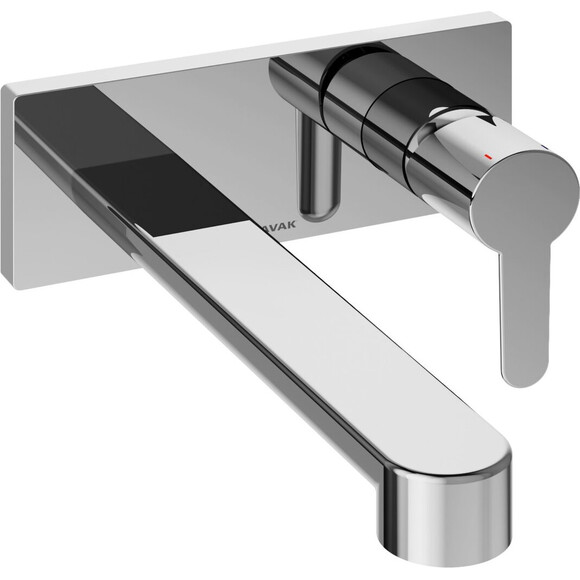 Смеситель скрытого монтажа для умывальника Ravak Puri PU 019.00CR (X070146, внутренняя часть в комплекте), Цвет производителя: хром, фото 