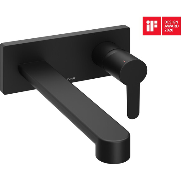 Смеситель скрытого монтажа для умывальника Ravak Puri PU 019.20BL (X070184, черный, внутренняя часть в комплекте), Цвет производителя: черный, фото 4