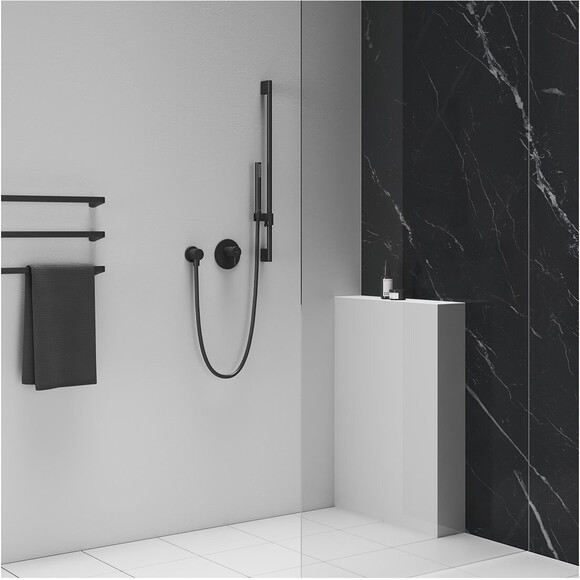 Шланг для душа Ravak SatinFlex 913.22BLM (X07P671, 150 см, черный матовый), Доступные размеры: 150, Цвет производителя: черный матовый, фото 3