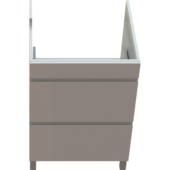 Тумба Snail Рамона з умивальником Snail Юнона 1255KMN142RA100 (125 см, біла глянцева, права, підлогова), Доступні розміри: 125 x 62 R, фото , изображение 5