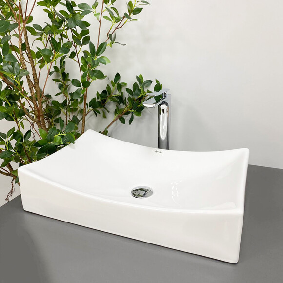 Умывальник VBI Viareggio White VBI-016201 (54x35 см), Доступные размеры: 54 x 35, фото 2