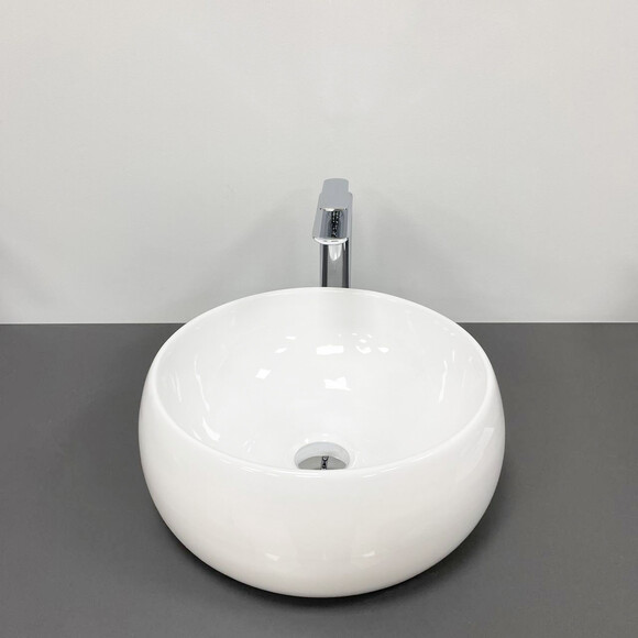 Умивальник VBI Laterza White VBI-015801 (37 см, чаша), фото 
