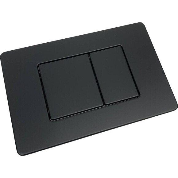 Клавіша змиву VBI ELBA XS Black VBI-030105 (чорна), Колір виробника: чорний, фото , изображение 3