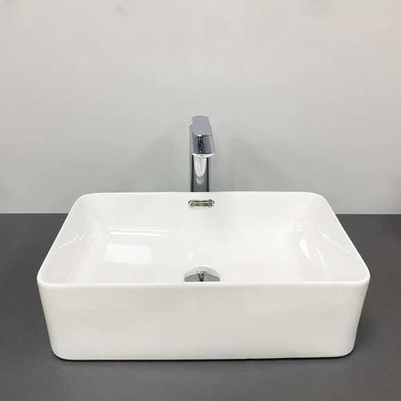 Умивальник VBI Arabba WHITE VBI-013501 (48x32 см), Доступні розміри: 48 x 32, Колір виробника: білий, фото 