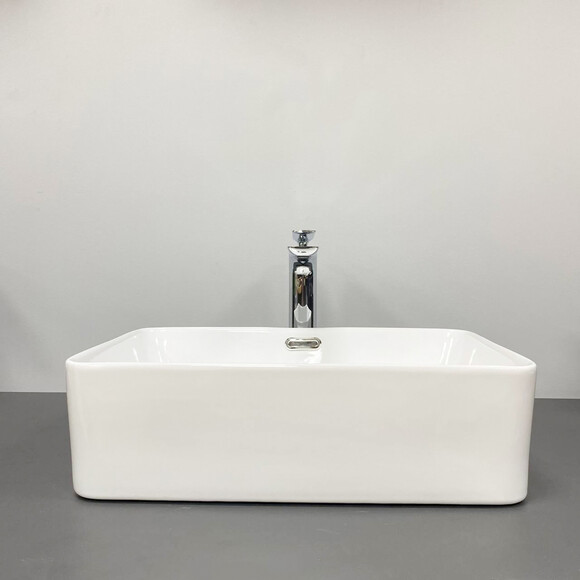 Умивальник VBI Arabba WHITE VBI-013501 (48x32 см), Доступні розміри: 48 x 32, Колір виробника: білий, фото , изображение 3
