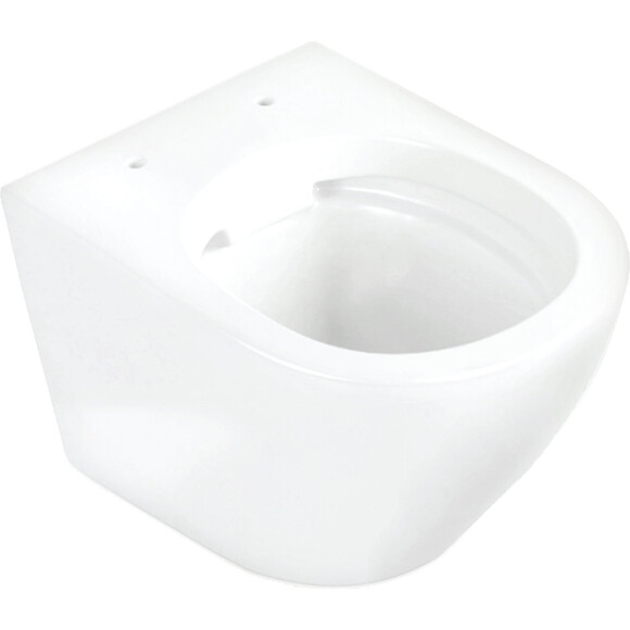 Безободковый подвесной унитаз Kerra Delos WH (с сиденьем), фото 3