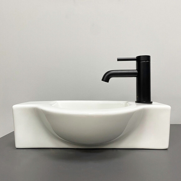 Умивальник VBI Rimella White VBI-015618 (44x26 см), фото , изображение 4