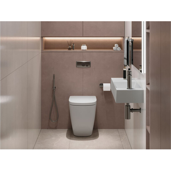 Умывальник Miraggio Shanghai R Miramarble 0000576 (80x25 см, с крылом), Доступные размеры: 80 x 25 R, фото 5