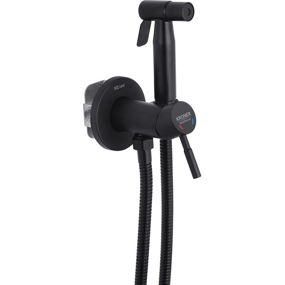 Комплект смесителей для ванной комнаты Kroner Edelstahl Klassisch KRKSCH063SCH010SCH053 (Klassisch-SCH063+Klassisch-SCH010+Klassisch-SCH053, черный), фото 23