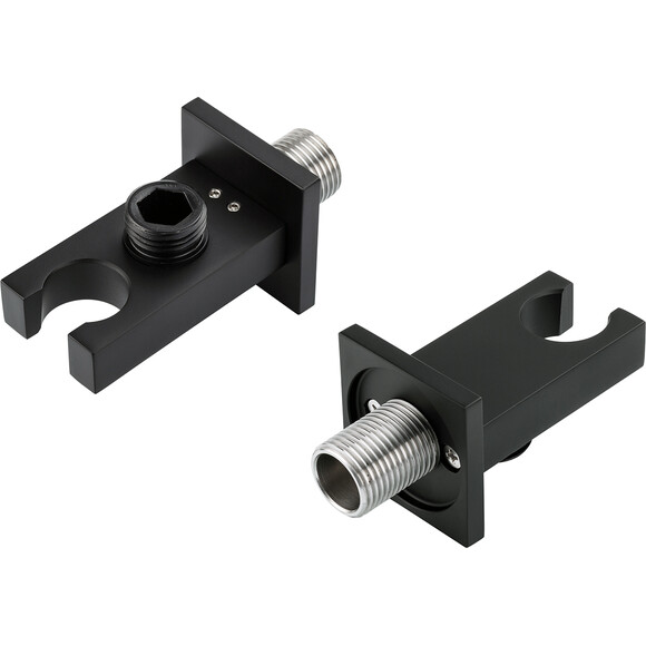 Комплект смесителей для ванной комнаты Kroner Edelstahl Kubus KRKSCH082SCH0103 (Kubus-SCH082+Kubus-SCH010-3, черный), фото 6