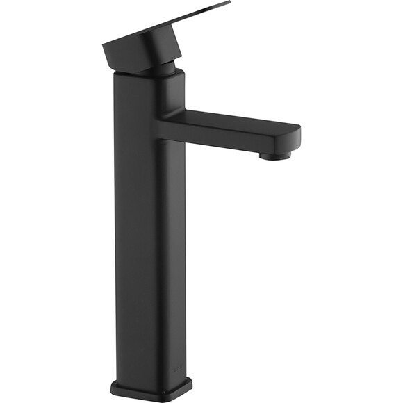 Комплект смесителей для ванной комнаты Kroner Edelstahl Kubus KRKSCH082SCH0103 (Kubus-SCH082+Kubus-SCH010-3, черный), фото 16