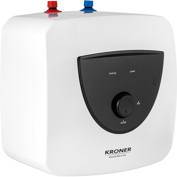 Бойлер Kroner Small K10SU1.5 (10 л, 1500 Вт, мокрий ТЕН), фото , изображение 2