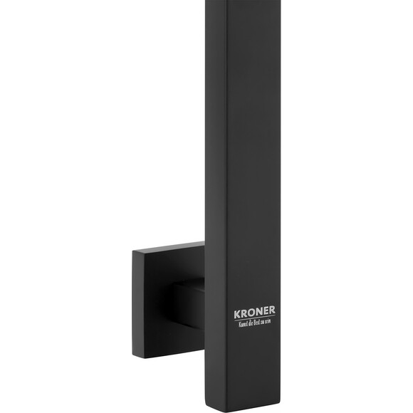 Комплект смесителей для ванной комнаты Kroner Edelstahl Kubus (Kubus - SCH060+Kubus - SCH010+Kubus - SCH230, черный), фото 21