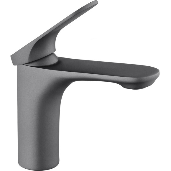 Комплект смесителей для ванной комнаты Kroner Linz KRLGRN060GRN010 (Linz-GRN060+Linz-GRN010, графит), фото 12