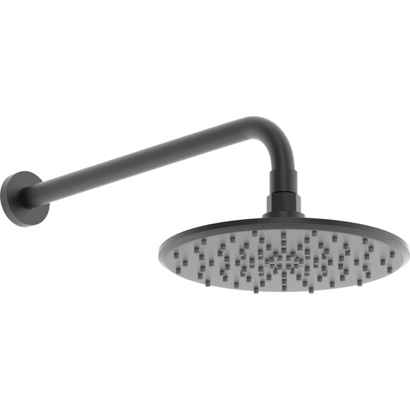 Душева система Imprese Kucera Black Matt f04003410AA (чорна матова, прихованого монтажу без змішувача), фото , изображение 2