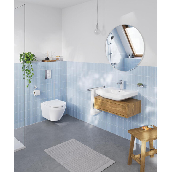 Змішувач для умивальника Grohe QuickFix Dice M-Size Chrome 1018330000 (хром, з донним клапаном), Колір виробника: хром, фото , изображение 5