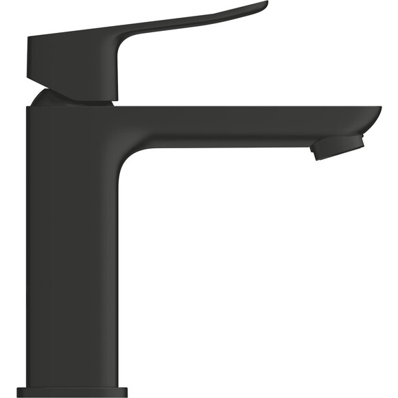 Змішувач для умивальника Grohe QuickFix Dice ColdStart M-Size Black MAtt 1018362430 (чорний матовий, з донним клапаном), Колір виробника: чорний матовий, фото , изображение 5