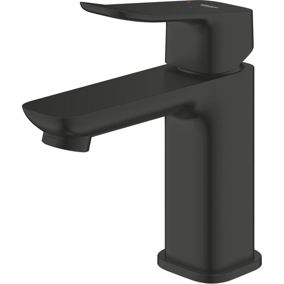 Смеситель для умывальника Grohe QuickFix Dice ColdStart S-Size Black Matt 1018612430 (черный матовый, с донным клапаном), Цвет производителя: черный матовый, фото 5