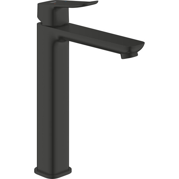Змішувач для умивальника Grohe QuickFix Dice XL-Size Black Matt 1018922430 (чорний матовий, високий), Колір виробника: чорний матовий, фото 