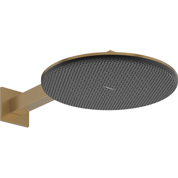 Верхній душ Hansgrohe Raindance Alive S 2Jet Brushed Bronze 24540140 (брашована бронза, 2 режими струменя, з кронштейном), Колір виробника: брашована бронза, фото 