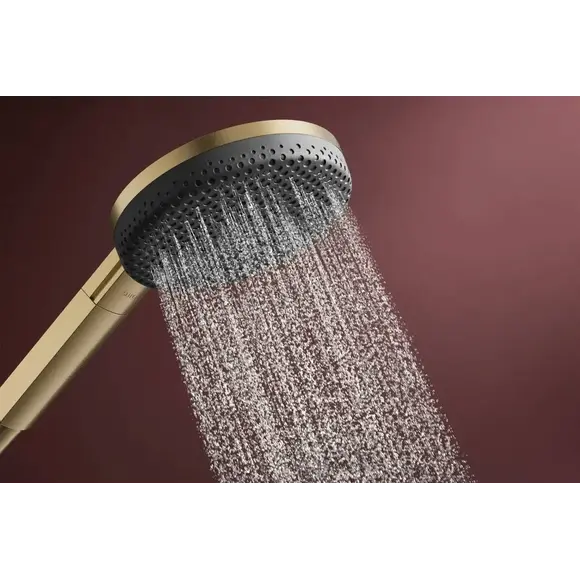 Душова система з термостатом Hansgrohe Raindance Alive S 1Jet Brushed Bronze 24582140 (брашована бронза), Колір виробника: брашована бронза, фото , изображение 6