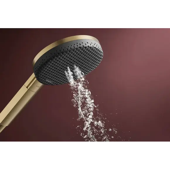 Душова система з термостатом Hansgrohe Raindance Alive S 1Jet Brushed Bronze 24582140 (брашована бронза), Колір виробника: брашована бронза, фото , изображение 7