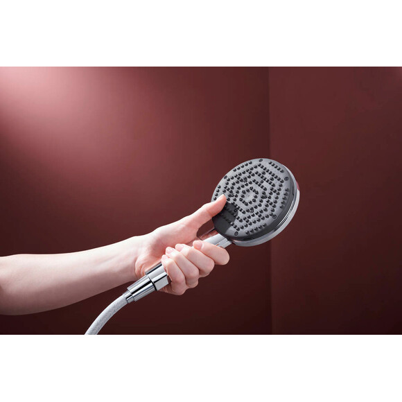 Лійка для душу Hansgrohe Raindance Alive Select S Chrome 24500000 (хром, трирежимна), Колір виробника: хром, фото , изображение 2