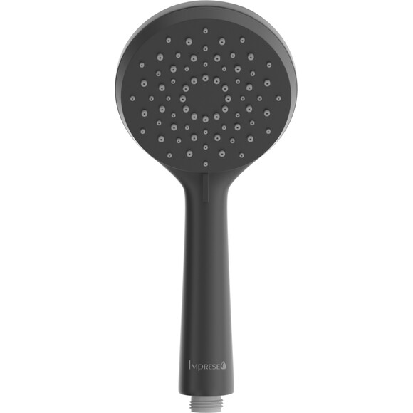 Душева система Imprese Kucera Black Matt f04003410AA (чорна матова, прихованого монтажу без змішувача), фото , изображение 4