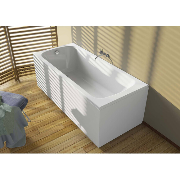 Акрилова ванна Devit Comfort 17075123 (170x75 см, з ніжками), Доступні розміри: 170 x 75, фото , изображение 2