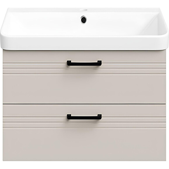 Тумба с раковиной Devit Urbanis Beige 454060BE (60 см, бежевая, подвесная), Доступные размеры: 60, Цвет производителя: бежевый, фото 8