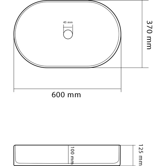 Умывальник VBI Verona 60 Gold Marmo Glossy VBI-011324 (60x37 см, золотой мрамор глянцевый), Доступные размеры: 60 x 37, Цвет производителя: золотой мрамор, фото 5