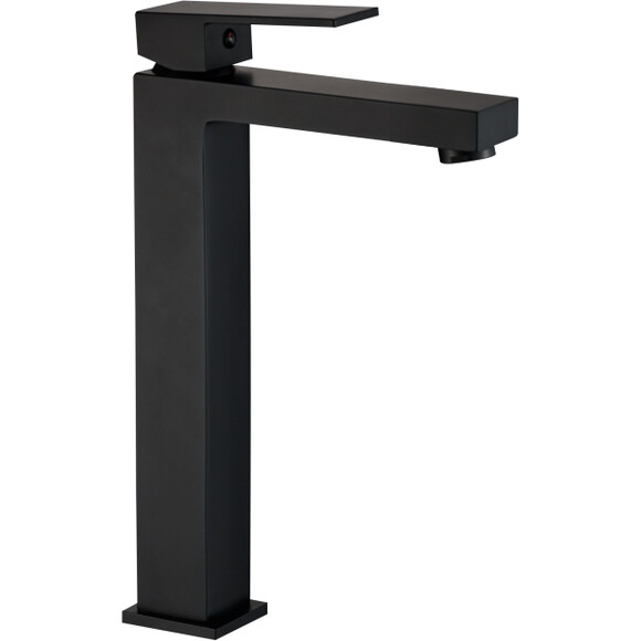 Змішувач для умивальника VBI Loreno Black VBI-050201BL (чорний, високий), Колір виробника: чорний, фото 