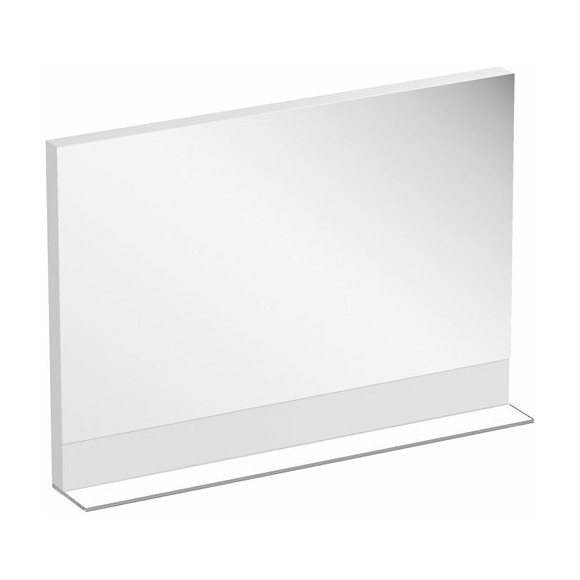 Дзеркало для ванної кімнати Ravak Formy 80 X000001044 (80x71 см, біле, з полицею), Доступні розміри: 80 x 71, Колір виробника: білий, фото 