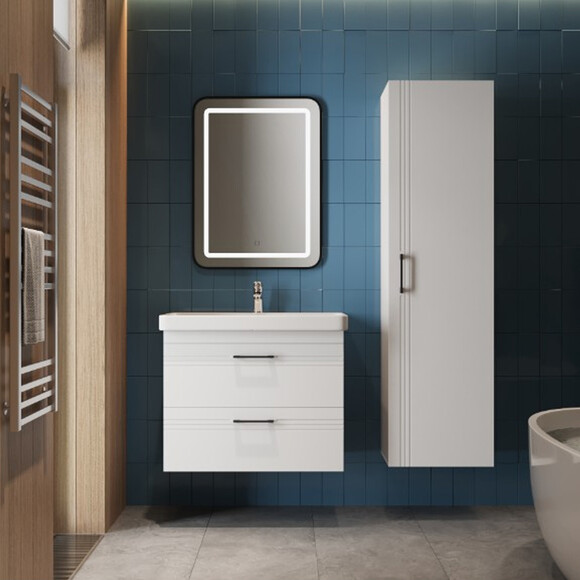 Пенал у ванну Devit Urbanis White Matt 454170W (40 см, білий матовий, підвісний), Доступні розміри: 40, Колір виробника: білий матовий, фото , изображение 3