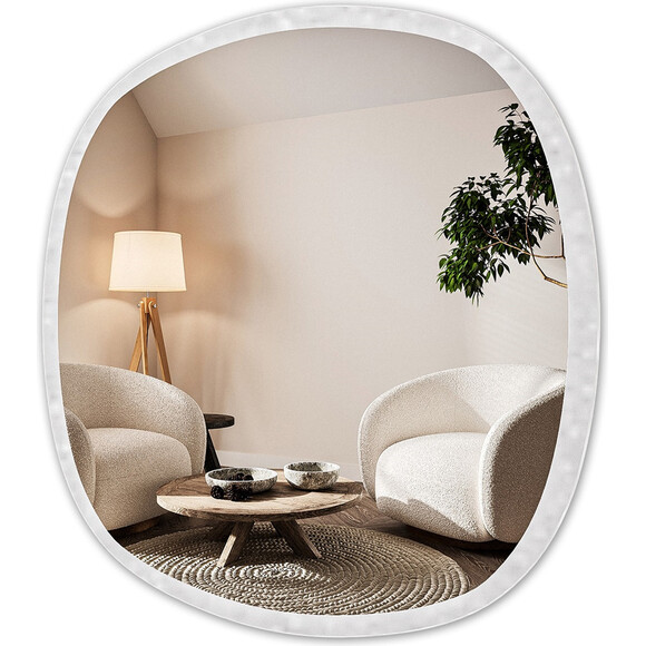 Дзеркало для ванної кімнати Devit Ovale 4408080 (80x80 см, з LED-підсвічуванням та антизапотіванням), Доступні розміри: 80 x 80, фото 