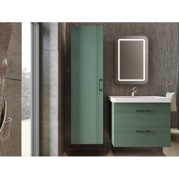 Пенал у ванну Devit Urbanis Green Matt 454170E (40 см, зелений матовий, підвісний), Доступні розміри: 40, Колір виробника: зелений матовий, фото , изображение 2
