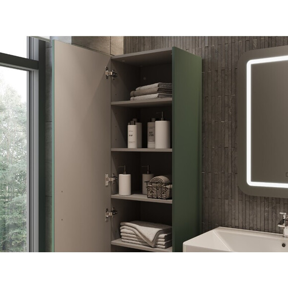 Пенал у ванну Devit Urbanis Green Matt 454170E (40 см, зелений матовий, підвісний), Доступні розміри: 40, Колір виробника: зелений матовий, фото , изображение 3
