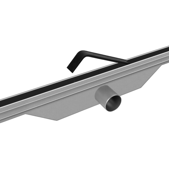 Душовий трап Devit Universal Slim UN7033C (70 см, хром), Колір виробника: хром, Доступні розміри: 70, фото , изображение 3