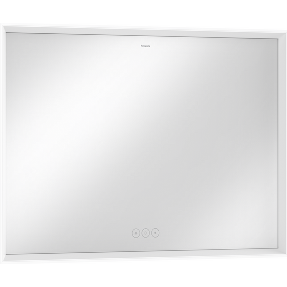 Дзеркало для ванної кімнати Hansgrohe Xarita E 54986700 (100x70 см, з LED-підсвічуванням, антизапотіванням ти димером), фото 