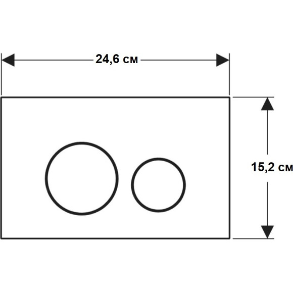 Кнопка змиву Geberit Sigma40 Round 115.628.QF.1 (латунь матова), Колір виробника: латунь, фото , изображение 2