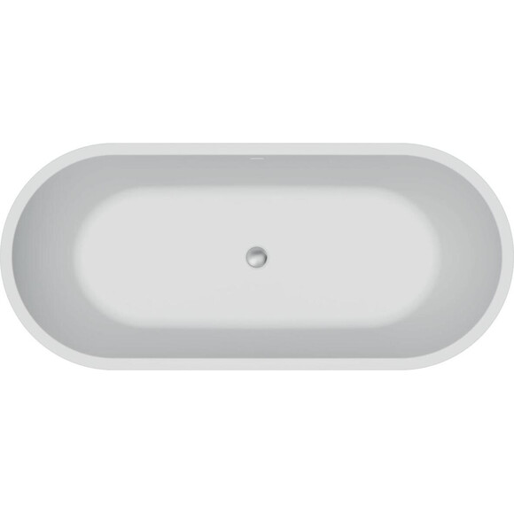 Акриловая ванна Koller Pool AquaLuxe White 0202260101 (170x75 см, белая, отдельностоящая, с ножками и сифоном), Цвет производителя: белый, фото 4
