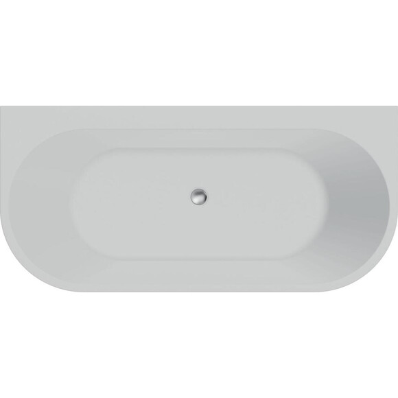 Акрилова ванна Koller Pool Euforia White 0268250101 (160x75 см, біла, пристінна, з ніжками та сифоном), фото , изображение 2